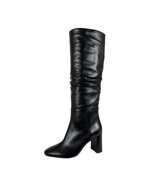 L'Autre Chose Black Heeled Boots