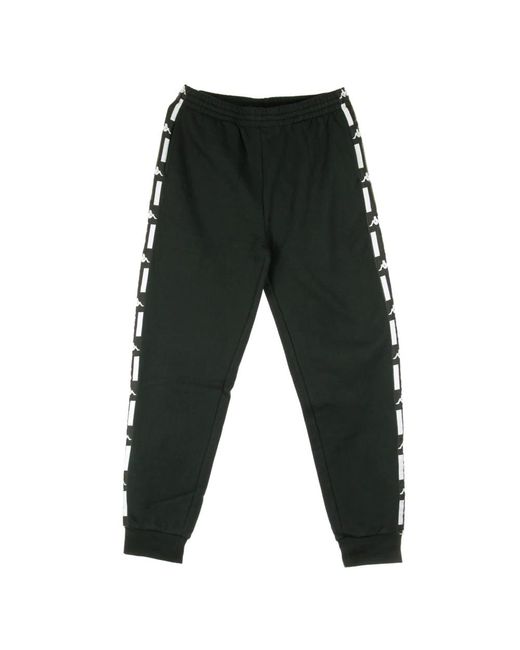 Kappa Black Sweatpants for men