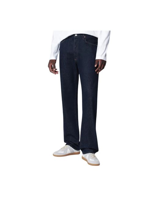 Agolde Blue Straight Fit Jeans for men