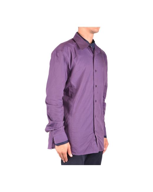 Bikkembergs Purple Casual Shirts for men