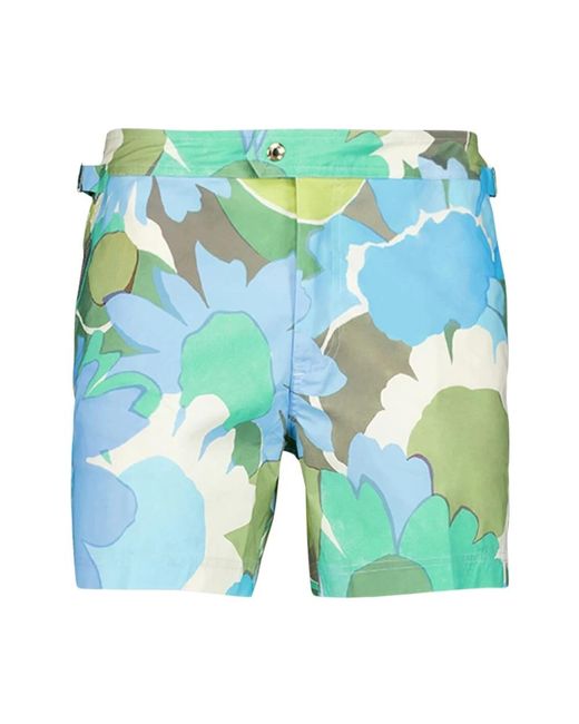 Tom Ford Blue Casual Shorts for men