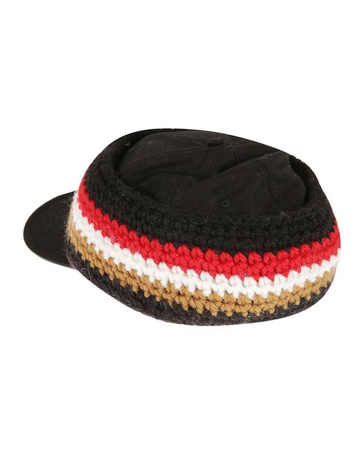 Caps di Burberry in Black da Uomo