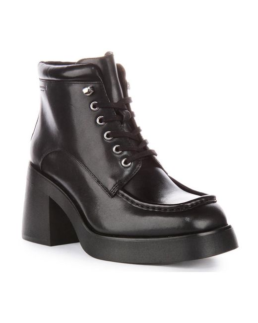 Vagabond Black Heeled Boots