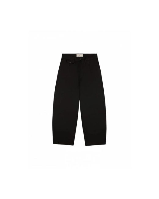 Walk In Paris Black Wide Trousers for men