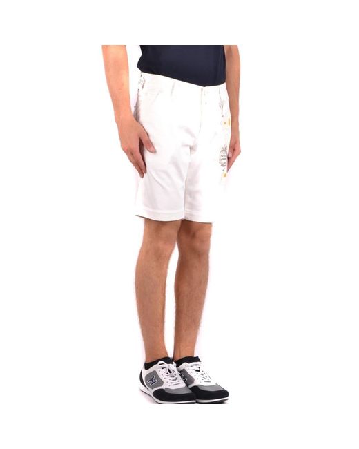 Jacob Cohen White Casual Shorts for men