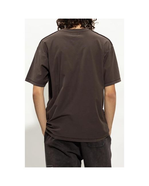 Stussy T-shirt mit inside-out-effekt in Brown für Herren