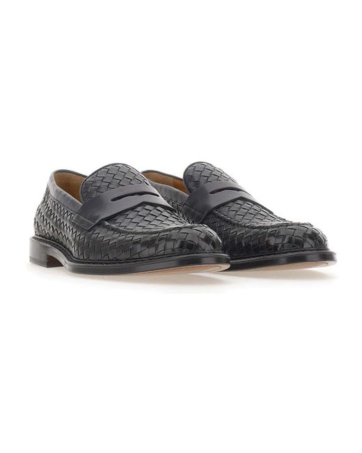 Doucal's Blue Loafers for men