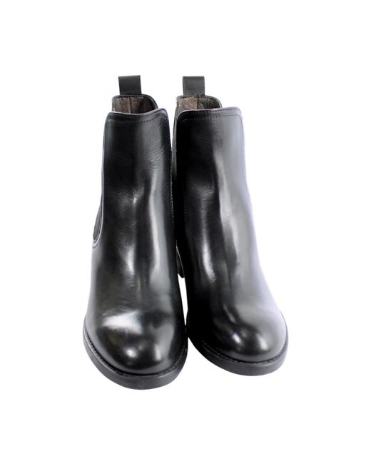 Hundred 100 Black Heeled Boots