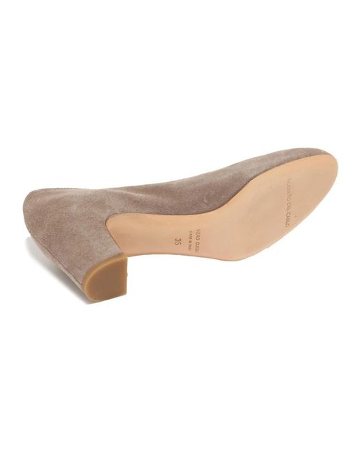 Roberto Del Carlo Brown Pumps