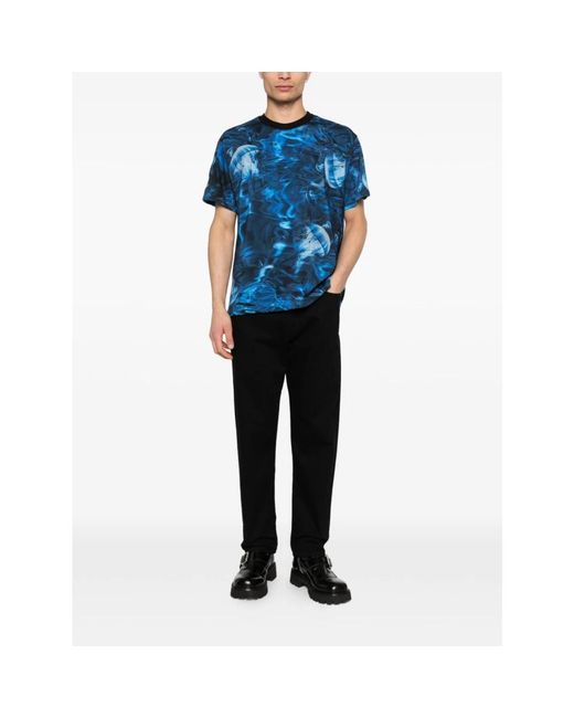 Versace Jeans Couture Blue T-Shirts for men