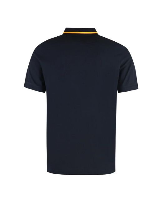 K-Way Blue Polo Shirts for men