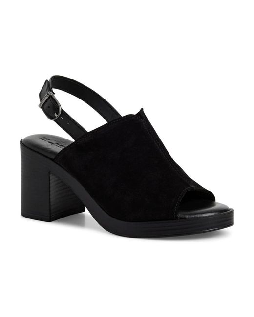 Tamaris Black High Heel Sandals