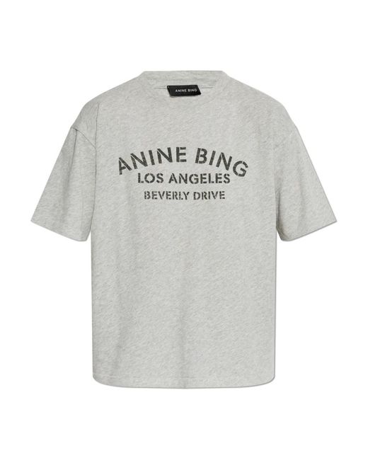 T-Shirts Anine Bing de color Gray