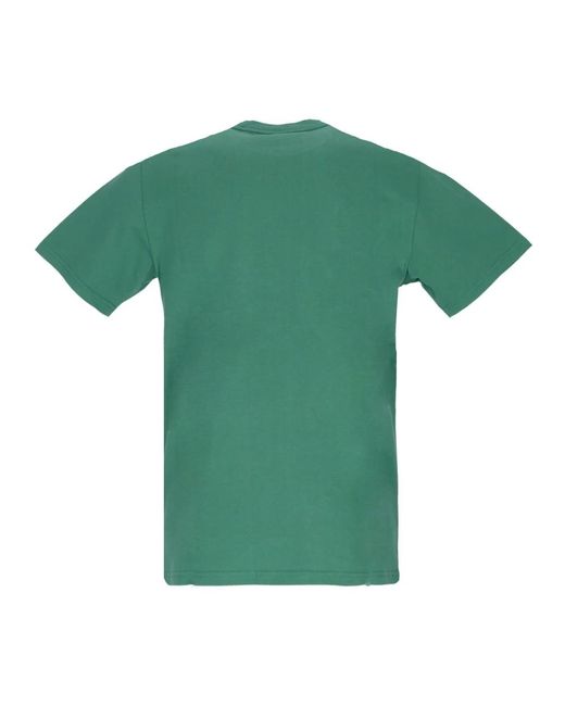 Carhartt Script Tee Bonsai/Brick T-Shirt in het Green voor heren