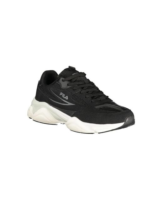 Fila Polyester Sneaker in het Black voor heren