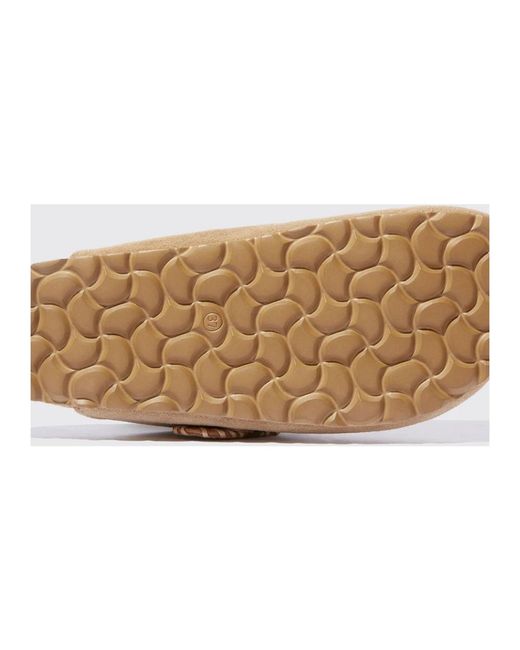 Scarosso Natural Mules