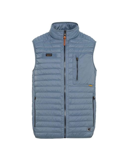 Camel Active Leichte Steppweste Aus Recyceltem Polyamid in Blue für Herren