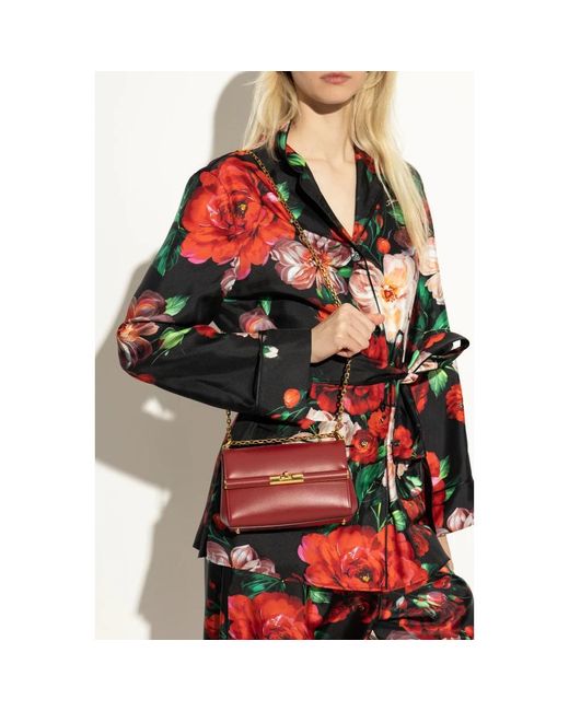 Dolce & Gabbana Red Shoulder Bags