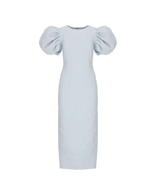 ROTATE BIRGER CHRISTENSEN Blue Maxi Dresses