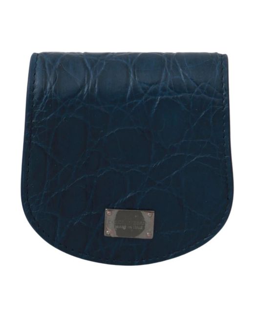 Dolce & Gabbana Blue Wallets & Cardholders