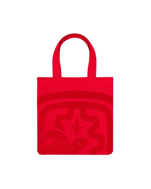 Tote Bags di Ines De La Fressange Paris in Red