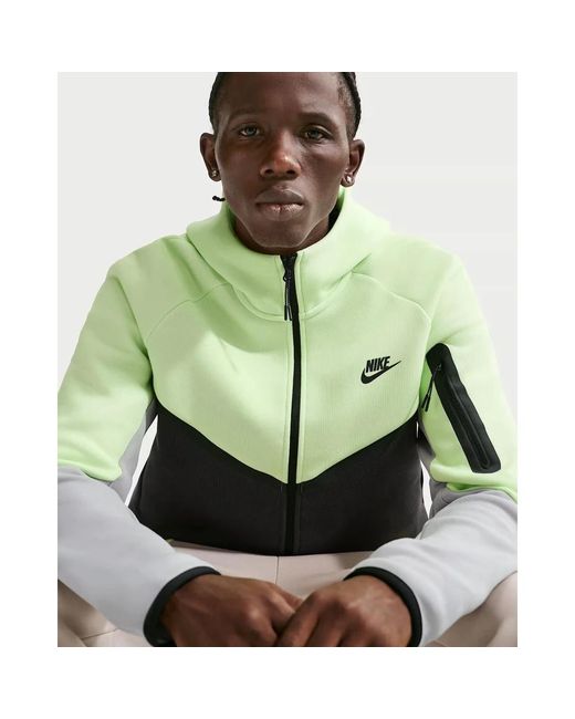 Nike Tech Fleece Windrunner Full-Zip Jacket in het Green voor heren