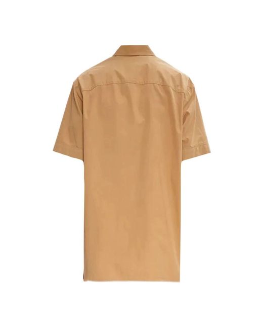 A.P.C. Natural Short Sleeve Shirts for men