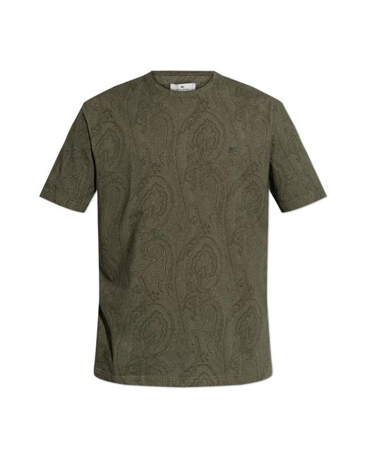 T-Shirts Etro de hombre de color Green