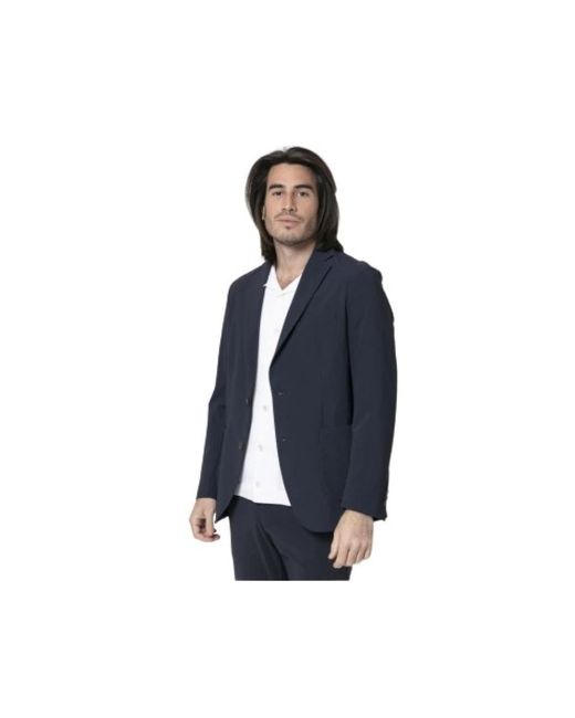 Rrd Jassen ,Blauw ,Technische Blazer Van Stof in het Blue voor heren