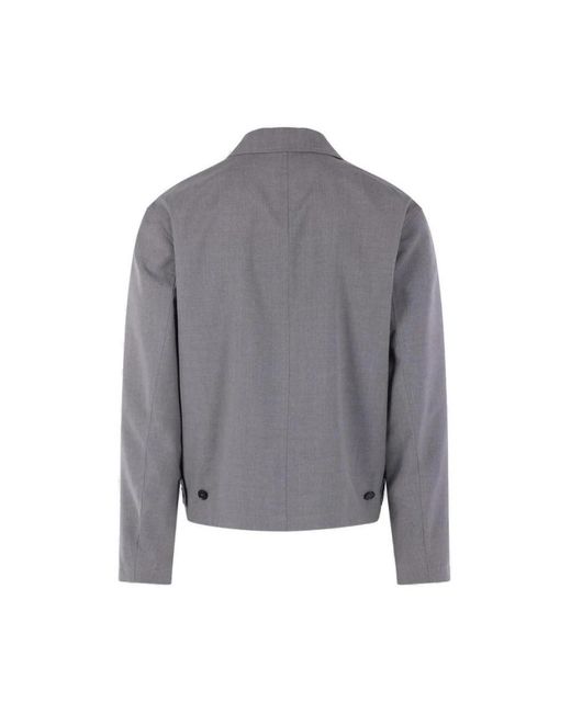 Jil Sander Jassen ,Grijs ,Blouson 128 in het Gray voor heren