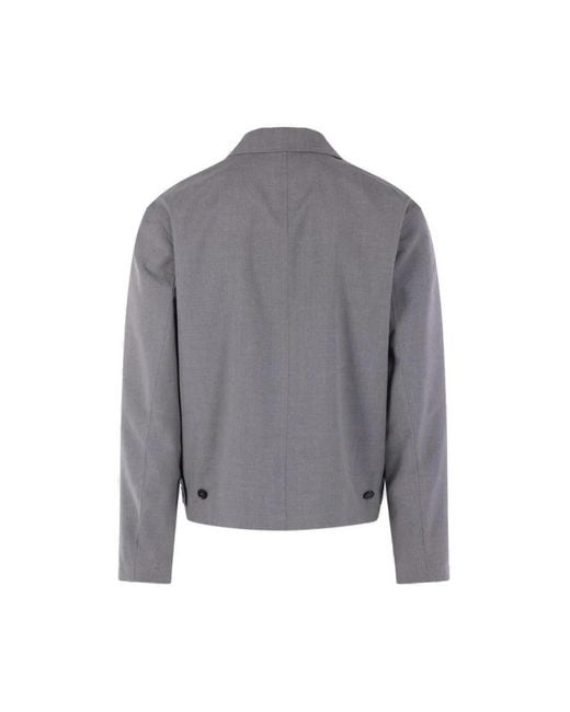 Jil Sander Gray Light Jackets for men