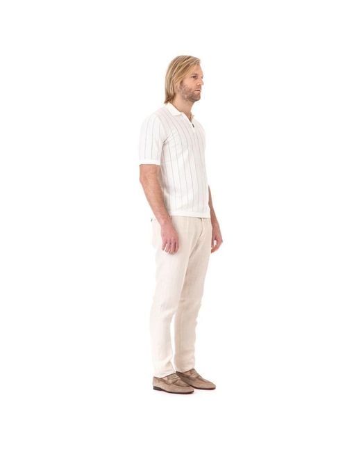 Eleventy Pink Polo Shirts for men