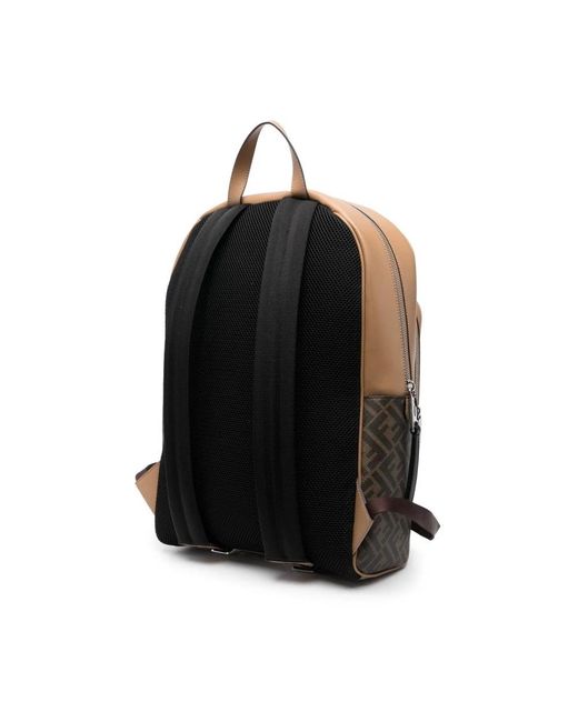 Fendi Brown Backpacks for men