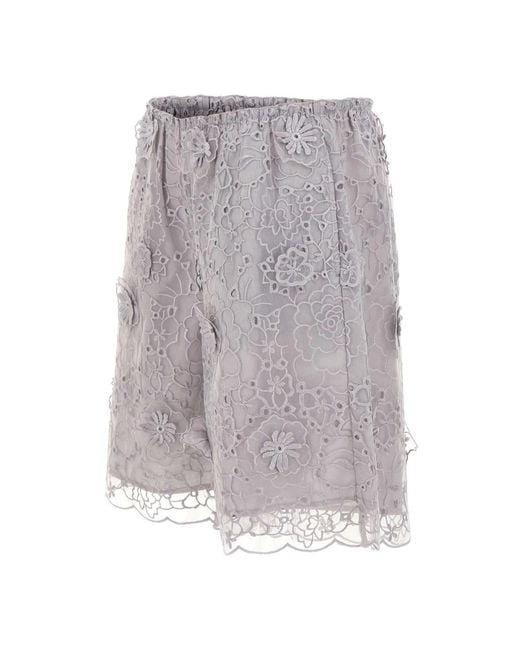 THE GARMENT Gray Casual Shorts