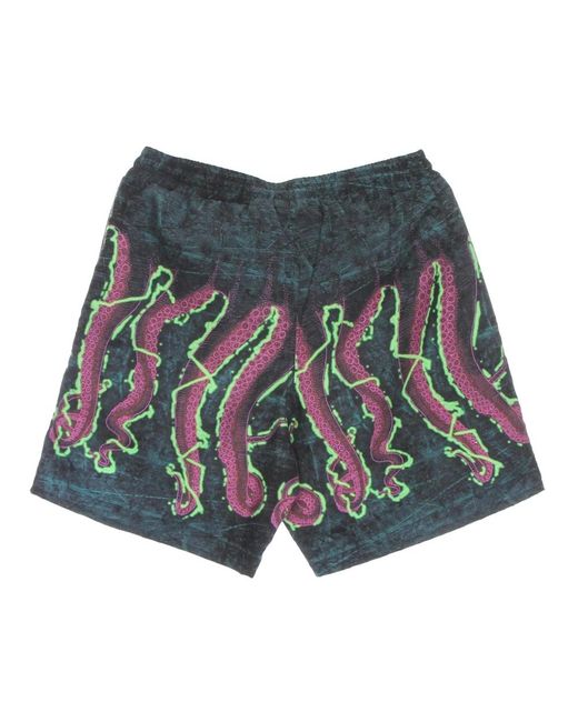 Octopus Blue Casual Shorts for men