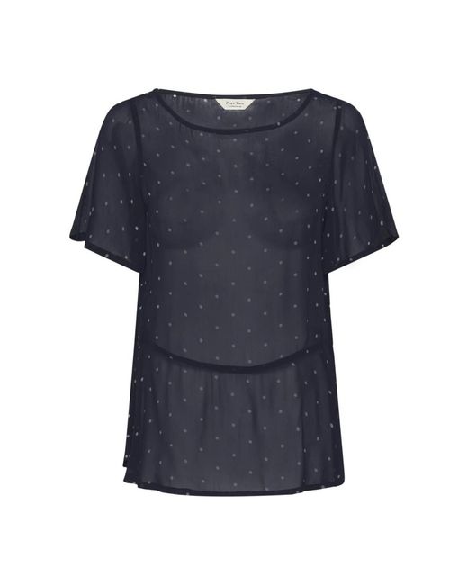 Blouses Part Two de color Blue
