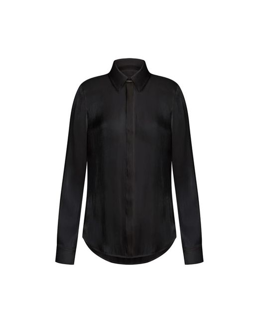 Dondup Chiffon Blouse in het Black