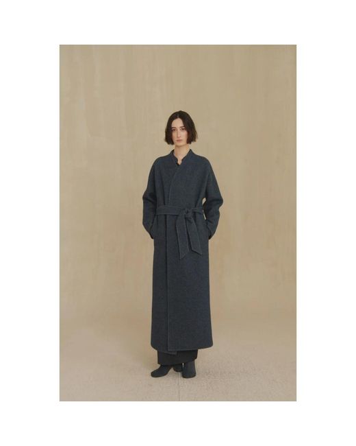 Cortana Black Single-Breasted Coats