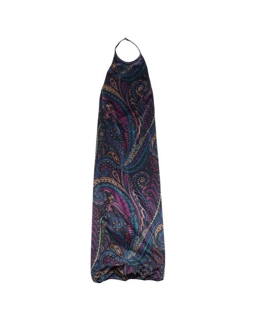 Etro Blue Maxi Dresses