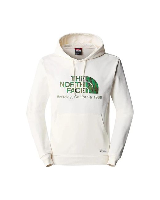 The North Face Berkeley california hoodie weiß düne in Gray für Herren