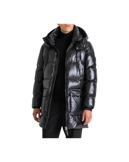 Antony Morato Black Parkas for men