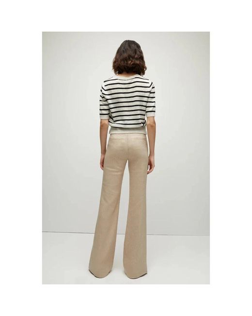 Trousers > wide trousers Veronica Beard en coloris Natural