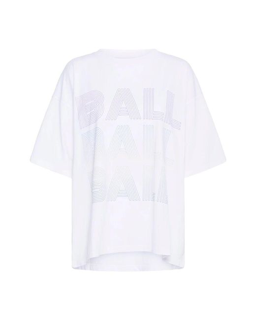 Ball White T-Shirts