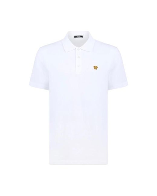 Versace White Polo Shirts for men