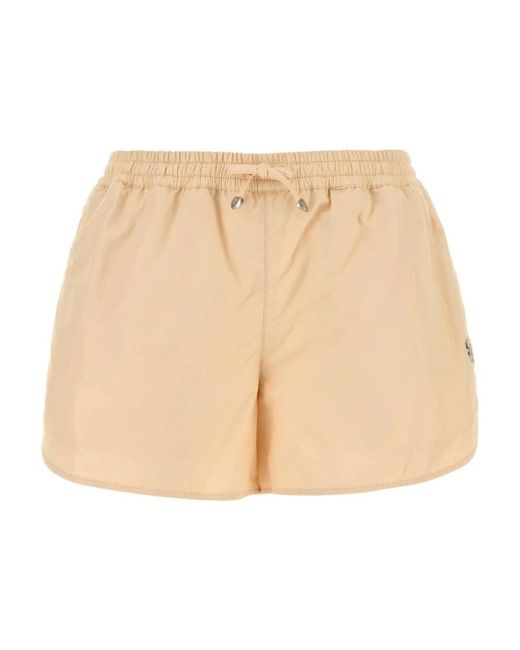 Burberry Natural Short Shorts