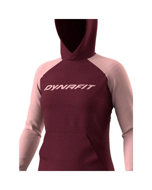 Dynafit Hoodies & Sweatvesten ,Bruin ,Burgundy Ptc Hoody in het Red