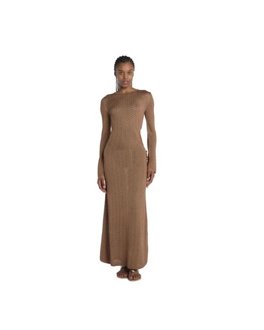 Maxi Dresses Ba&sh en coloris Brown