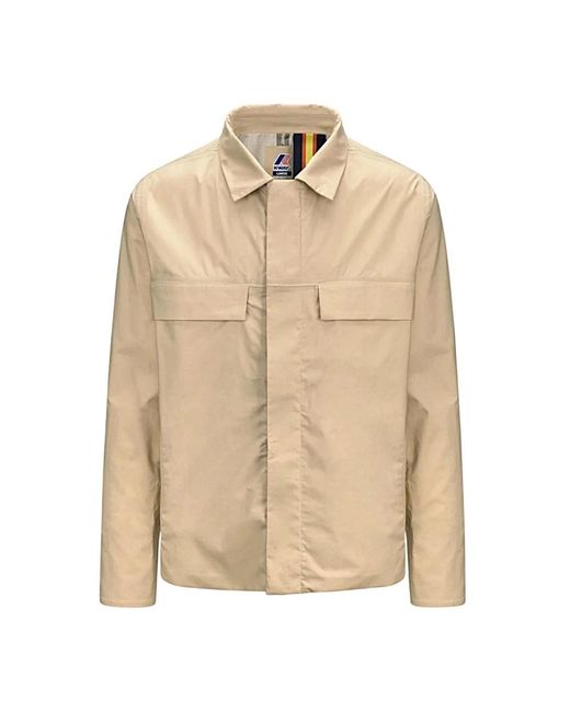 K-Way Natural Light Jackets for men