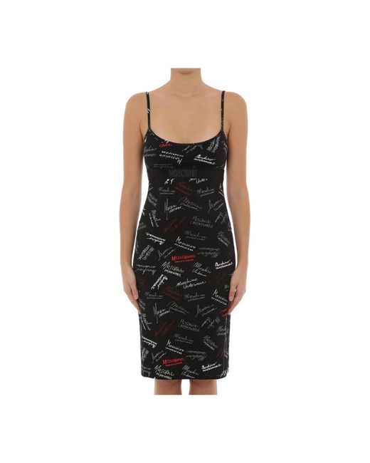Moschino Black Short Dresses