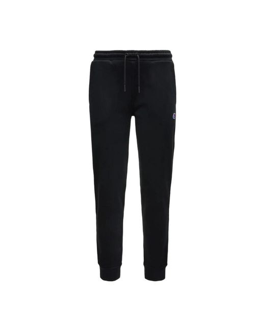 K-Way Broeken ,Zwart ,Comfortabele Zwarte Joggingbroek in het Black
